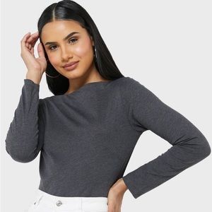 Mango Boat Neck Top